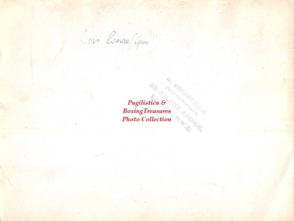 Boxing Photo #875 - Luis Romero