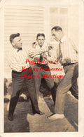 Boxing Photo #920 - 1920's Candid Vintage Boxing Snapshot Photograph