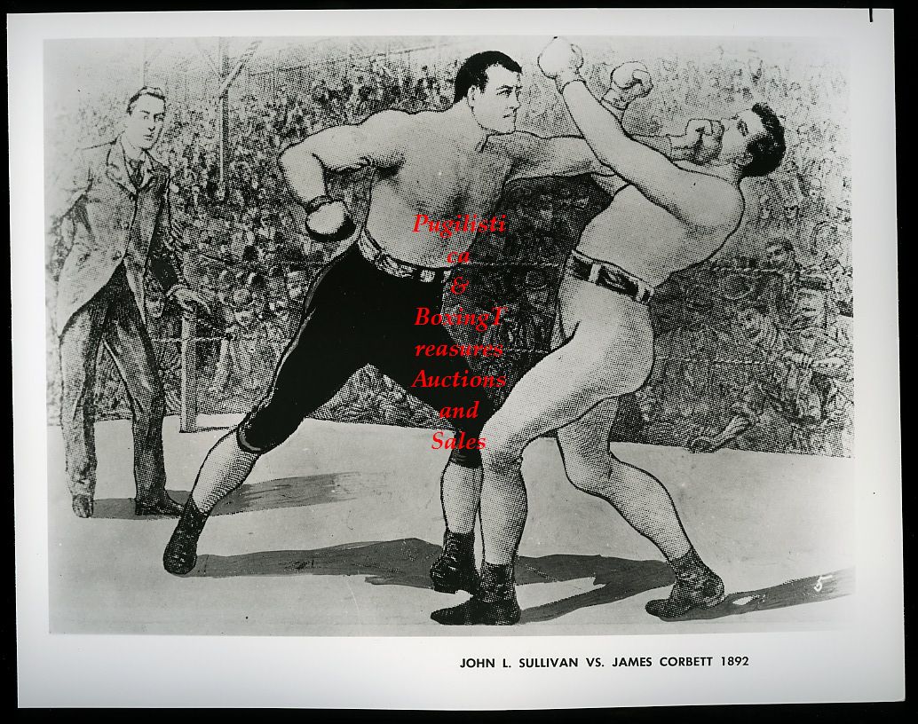 Boxing Photo #95 - John L. Sullivan vs. James J. Corbett