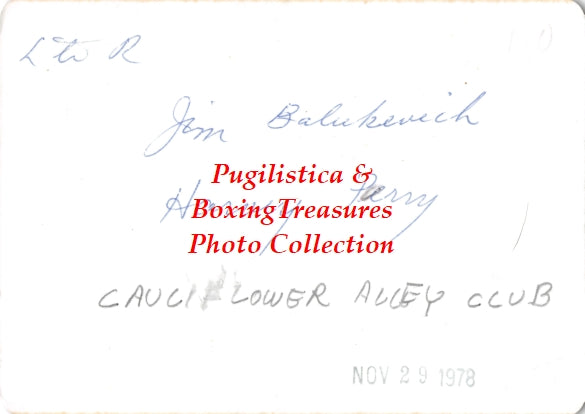 Boxing Photo #997 - Jim Baluckevich and Harvey Perry - Cauliflower Alley Club