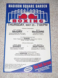 Buddy Mcgirt, Saoul Mamby, Kevin Kelley, Aaron Davis - May 25, 1989 MSG Fight Poster