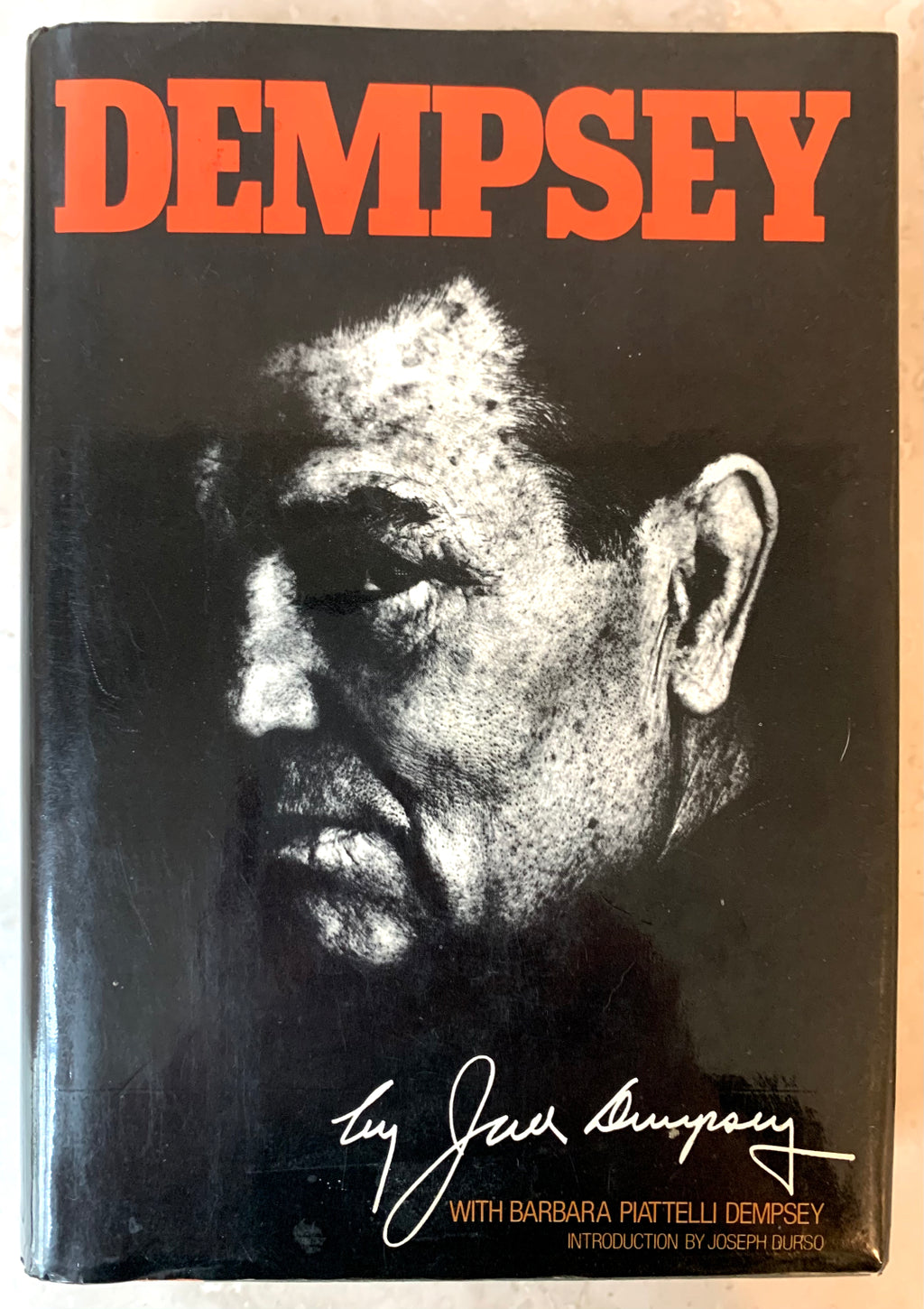 Dempsey by Jack Dempsey with Barbara Piatelli - 1977 Boxing Book - Hardcover / Dustjacket