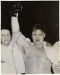 Don Cockell defeats Roland LaStarza - Vintage 1954 Boxing Photograph