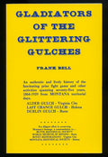Gladiators Of The Glittering Gulches - Boxing Book by Frank Bell Signed by Author - 1985