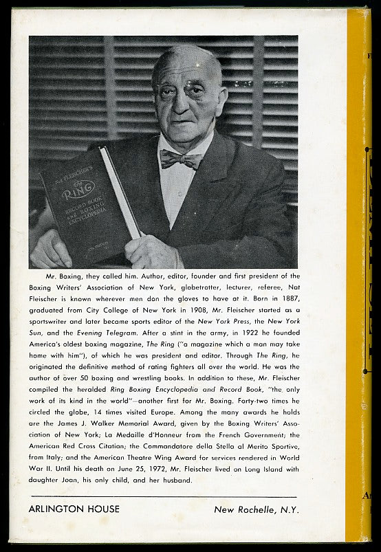 Jack Dempsey - Boxing Book by Nat Fleischer - 1971 Hardcover with Dustjacket