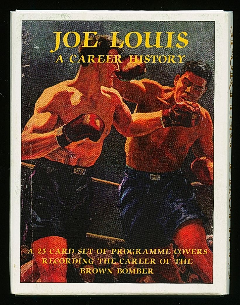 Joe Louis : A Career History - 2000 Sporting Profiles Complete Boxing Card Set with Presentation Box