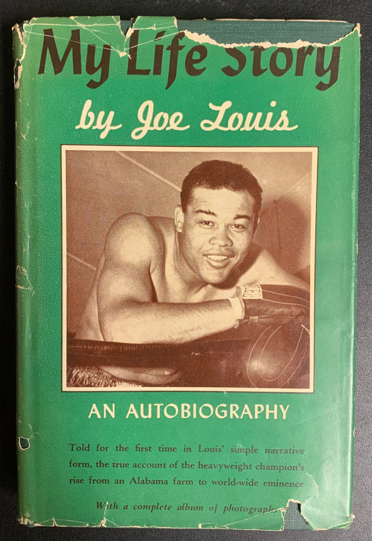 Joe Louis : My Life Story "An Autobiography" - Boxing Book with Dustjacket - 1947 Edition