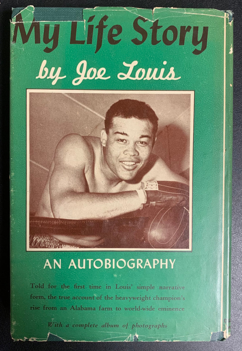 Joe Louis : My Life Story "An Autobiography" - Boxing Book with Dustjacket - 1947 Edition