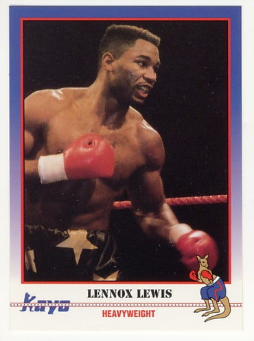 1991-92 Kayo Boxing Cards Unopened Wax Box (36 Packs ) Rookie Cards of ROY JONES JR., LENNOX LEWIS, ARTURO GATTI and more