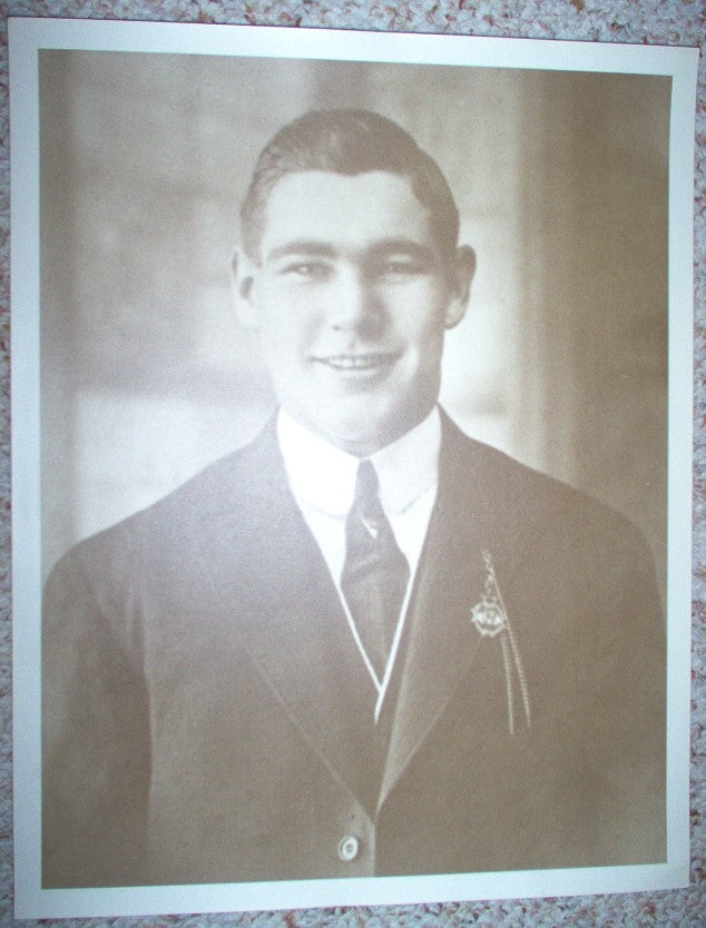 Les Darcy - Vintage Larger Format 2nd Generation Boxing Photograph