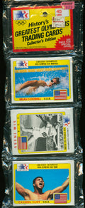 1983 Topps (Finder Image) GREATEST OLYMPIANS Unopened Rack Pack with CASSIUS CLAY / MUHAMMAD ALI on Front