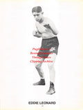 Boxing News Clipping #2748 - Eddie Leonard, Baltimore Dundee (Samuel Ranzino)
