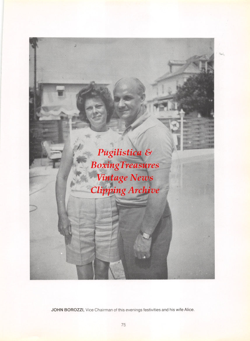 Boxing News Clipping #2776 - Lou Salica vs. Lou Transparenti, John Borozzi