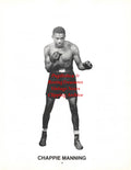 Boxing News Clipping #2695 - Chappie Manning, Willie Rock