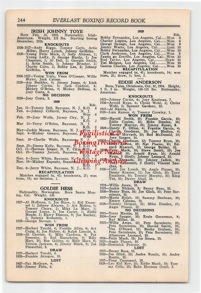 Boxing News Clipping #2597 - Al Foreman