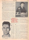 Boxing News Clipping #2571 - Tex Rickard, Jack Delaney, Mrs. Joe Louis Barrow