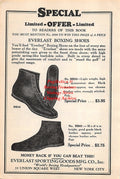 Boxing News Clipping #2623 - 1930 Ad for Everlast Boxing Shoes