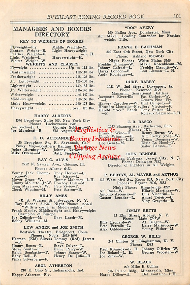 Boxing News Clipping #2623 - 1930 Ad for Everlast Boxing Shoes