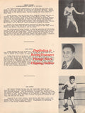 Boxing News Clipping #2630 - George Gardner, John Caserio, Earl Mastro, Barney Ross, Johnny Bart, Young Scotty