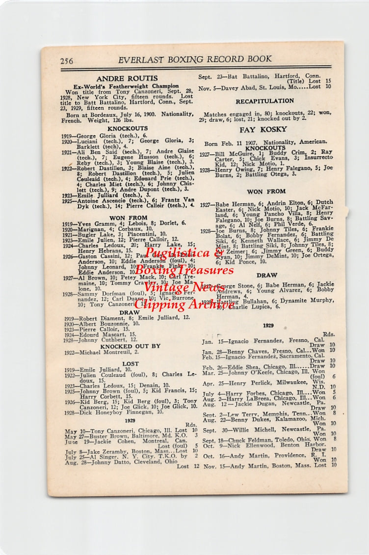 Boxing News Clipping #2609 - Eddie Shea