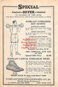 Boxing News Clipping #2618 - Ad for Everlast Athletic Gym Wear and Shoes
