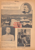 Boxing News Clipping #2437 - James J. Corbett vs. Bob Fitzsimmons, Carson City Nevada, Dan Stuart