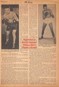 Boxing News Clipping #2473 - Jake LaMotta, Sugar Ray Robinson, Beau Jack, Sammy Angott