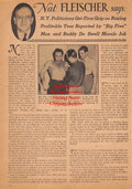 Boxing News Clipping #2478 - Max Baer, Buddy Baer, Joe Louis