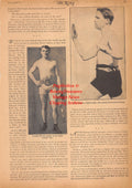 Boxing News Clipping #2496 - Jimmy Wilde, Ted Kid Lewis, Freddie Welsh, Owen Moran