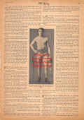 Boxing News Clipping #2531 - Freddie Welsh, Tad Dorgan
