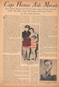 Boxing News Clipping #2516 - Steve Hamas, King Tut Tabor, Joe Molinari, Peter Jackson