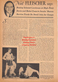 Boxing News Clipping #2493 - Joe Baksi vs. Tami Mauriello, Young Corbett vs. Terry McGovern