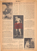 Boxing News Clipping #2550 - Lee Harmer, Sammy Hydler, Siggie Lander