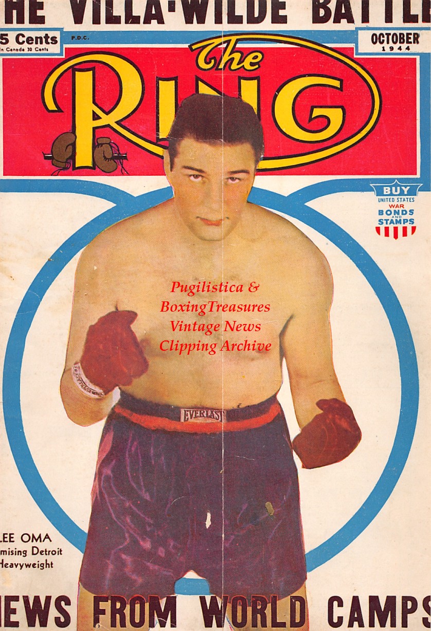 Boxing News Clipping #2551 - Lee Oma