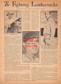 Boxing News Clipping #2548 - Edward Mullins, George Tiger Rose, Norman Hurdman, Petey Scalzo, Reuben Linker, Melio Bettina, Tony Falco, Bobby Dance, Hy Bronstein, Duke Matthews, WWII Military Boxing