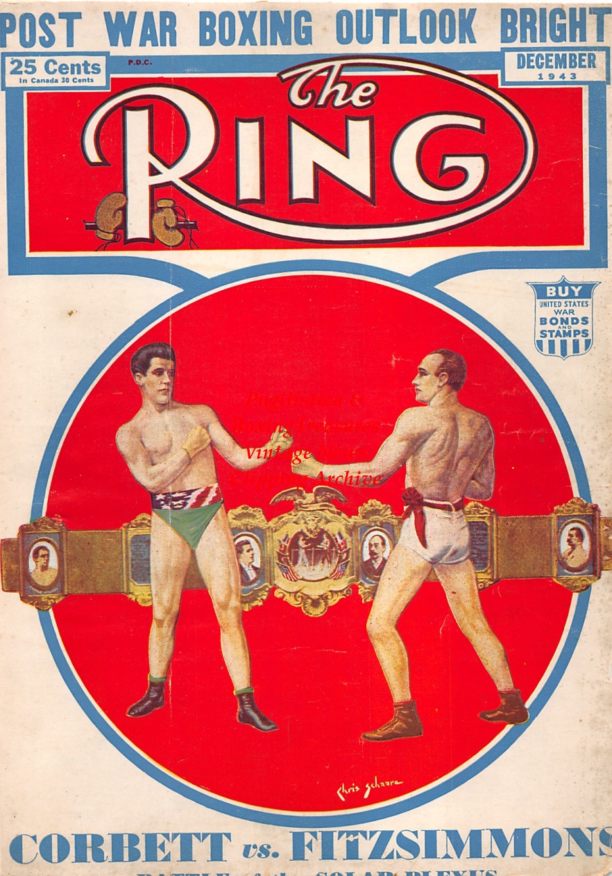 Boxing News Clipping #2432 - Jim Corbett, Bob Fitzsimmons