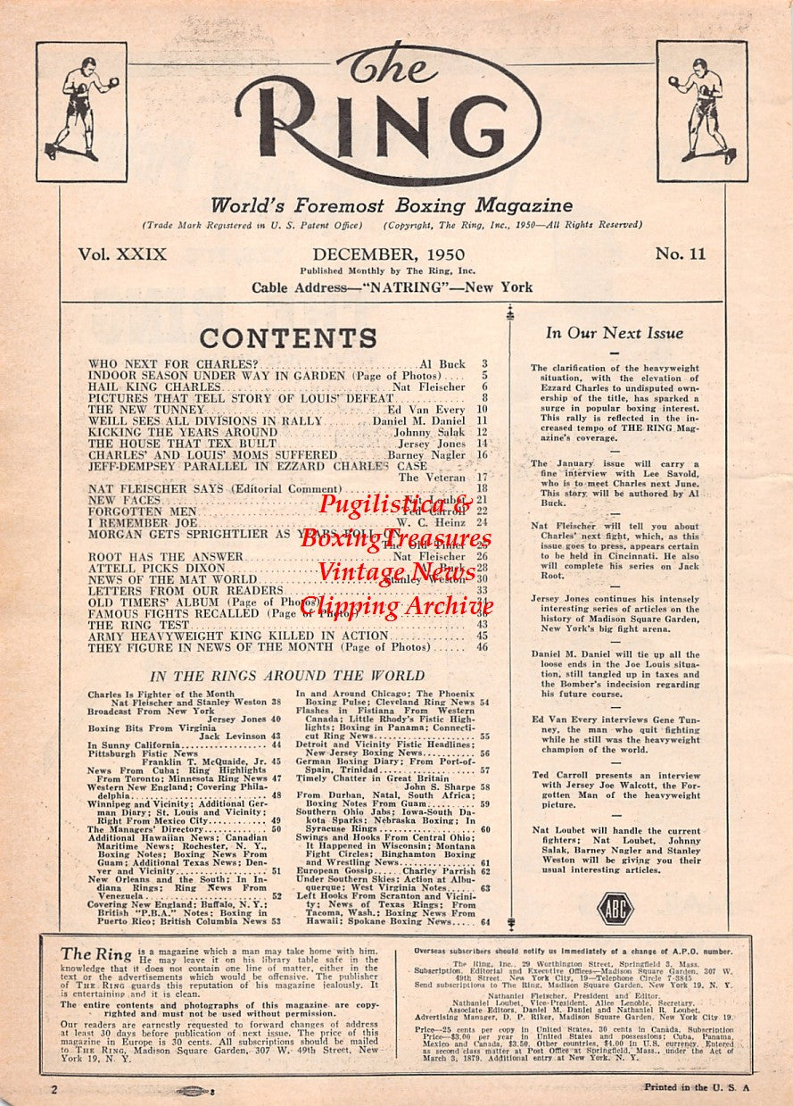 Boxing News Clipping #2564 -Jack Dempsey ad