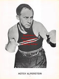 Boxing News Clipping #2747 - Hotsy Alperstein, Eddie Leonard