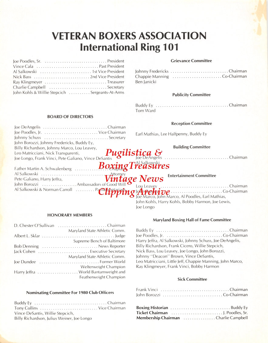 Boxing News Clipping #2686 - Joe Poodles Sr.