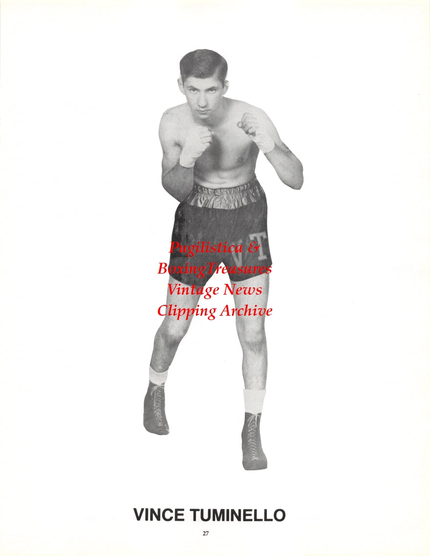 Boxing News Clipping #2698 - Vince Tuminello, Rudy Watkins