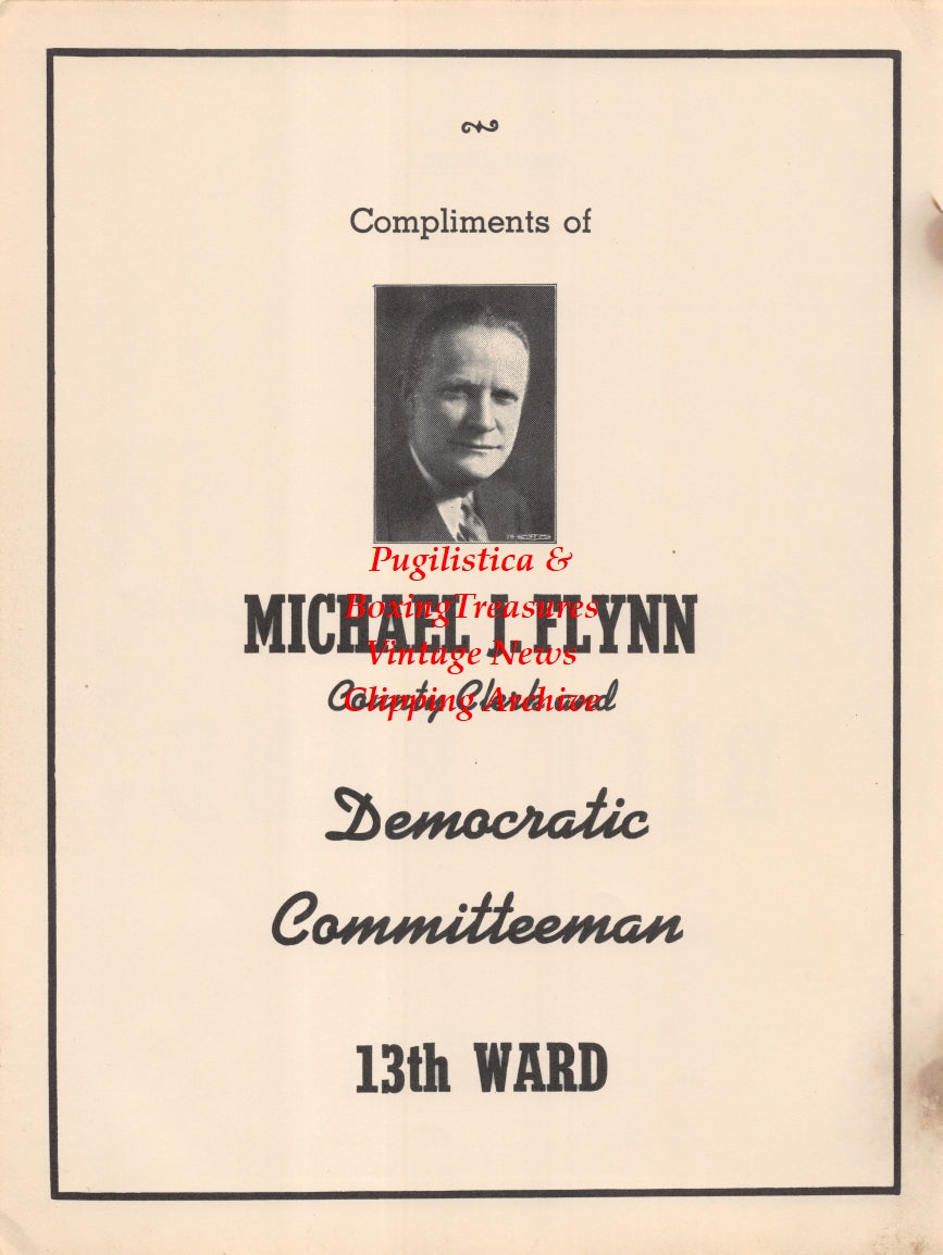 Boxing News Clipping #2635 - Bill Rand, Michael J. Flynn
