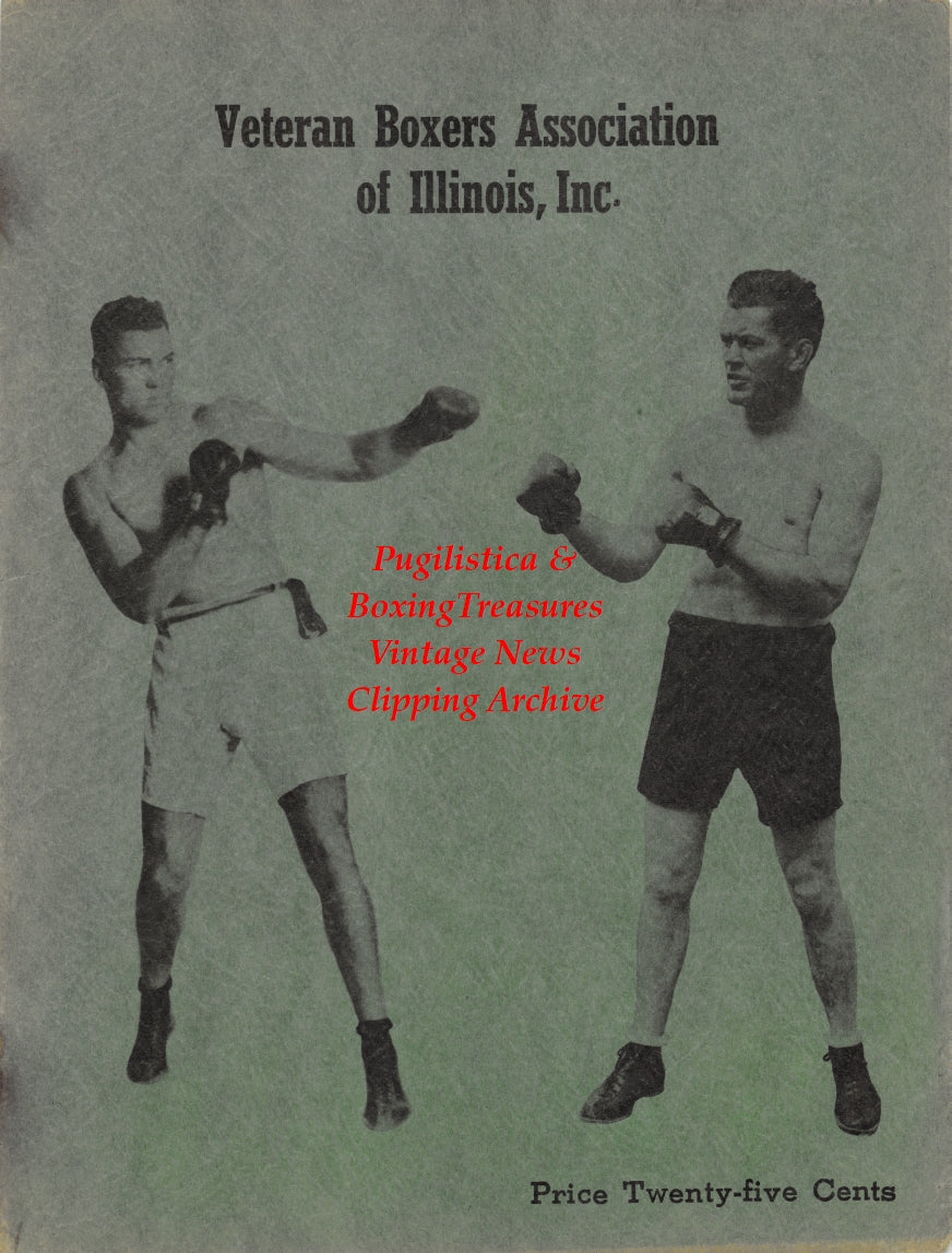 Boxing News Clipping #2627 - Jack Dempsey, Gene Tunney