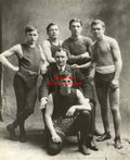 Grover Hayes, Willie Fitzgerald, Tommy Sullivan, Maurice Sayers, Jack McGuigan, Yi Yi - 11x17 Boxing Photograph