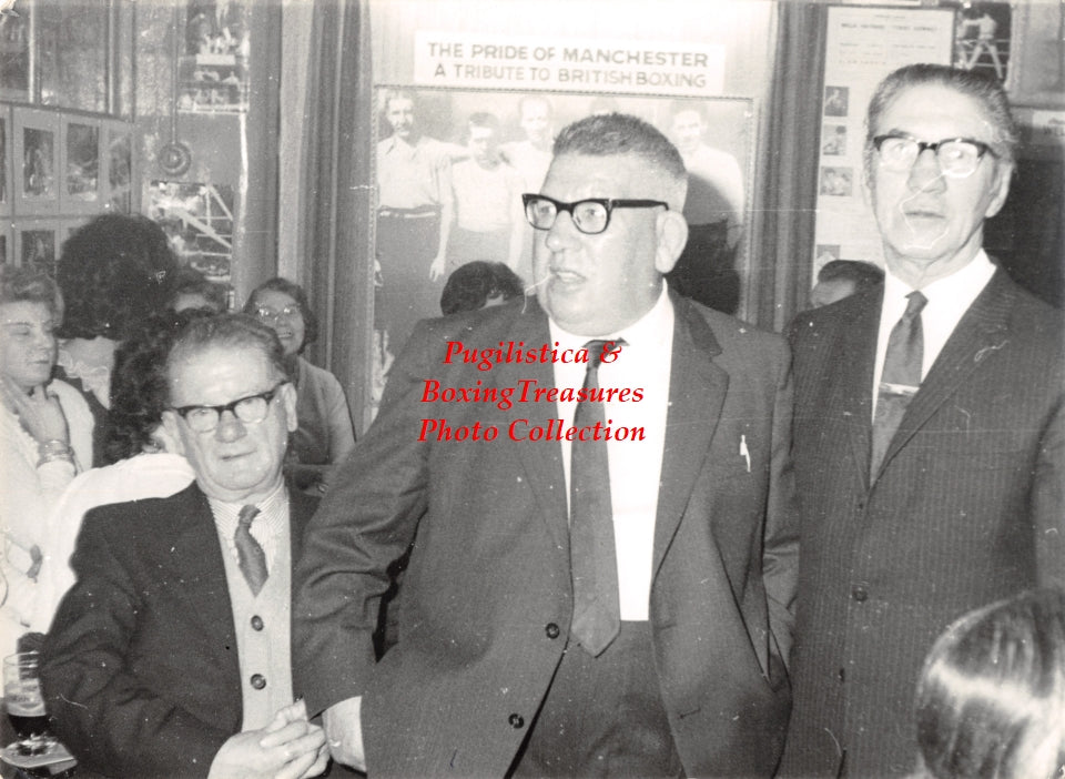 Boxing Photo #764 - Ernie Plant, Pat Haley - Old-Timers Gathering - Vintage