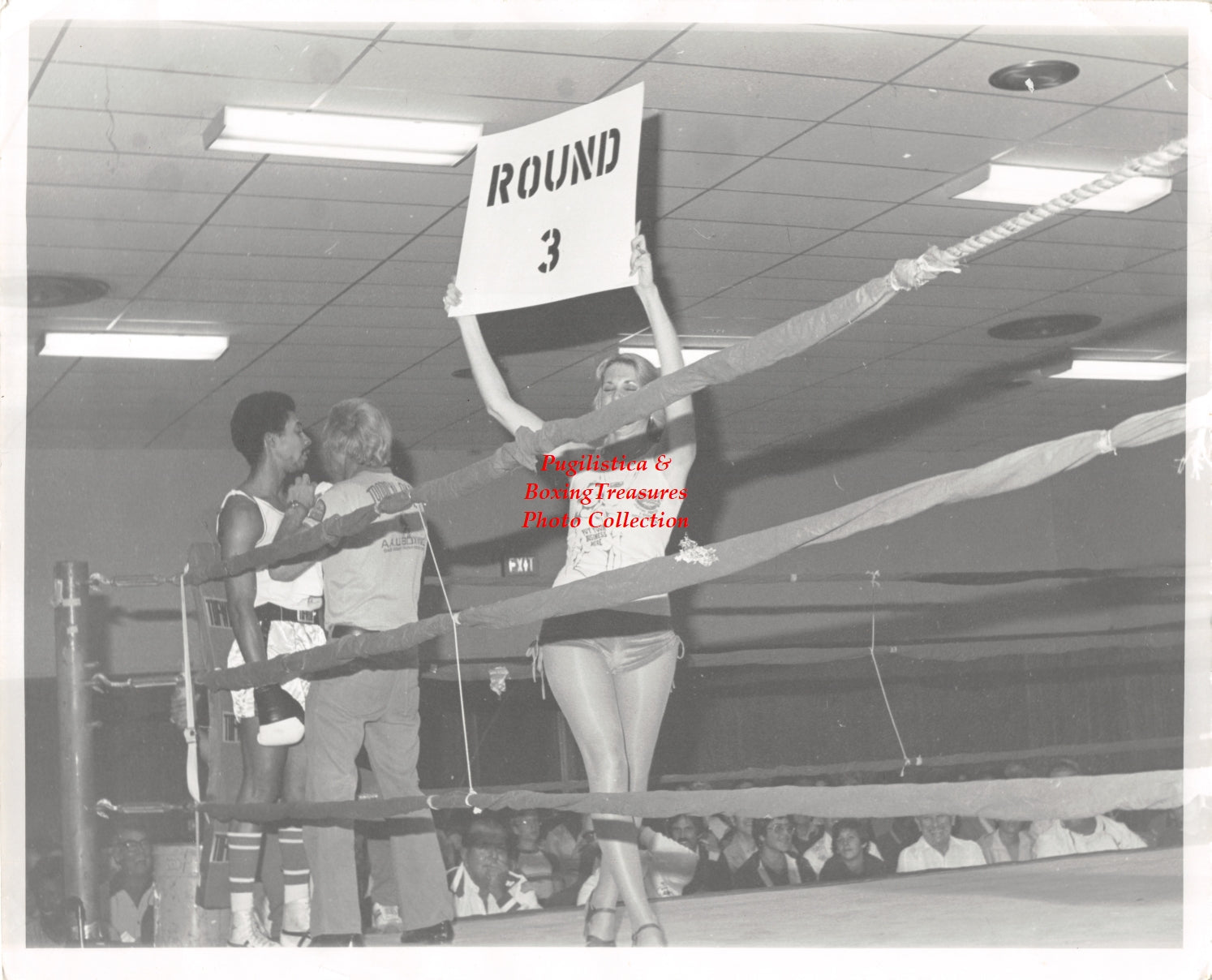Boxing Photo #863 - Kay Lazzaro (1970's-80's Ring Card Girl)