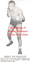 Boxing Photo #979 - Jersey Joe Walcott