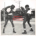 Boxing Photo #773 - c. 1960 Unidentified Sparring Mates - Vintage Photo