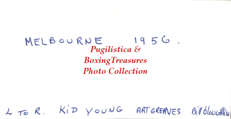 Boxing Photo #910 - Kid Young, Art Greaves, Bill O'Loughlin