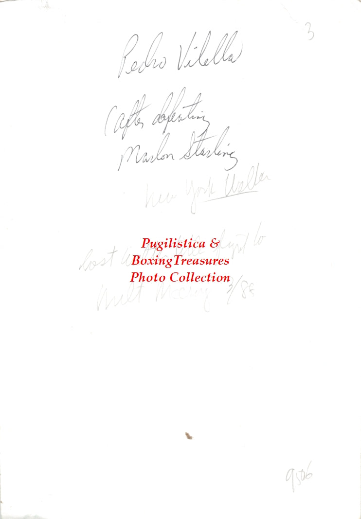 Boxing Photo #860 - Pedro Vilella