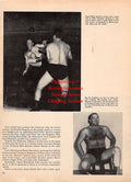 Wrestling News Clipping #177 - Doug Gilbert vs. Mike Valentine, Big Jim Grabmire, Andre Boliet vs. Lino Di Santo, Jean Marest